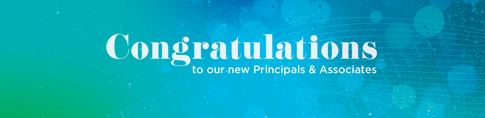 Introducing our 2024 Principals & Associates