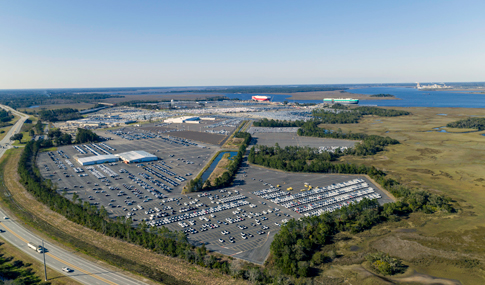 The terminal’s annual capacity will increase from 1.2 million to 1.4 million vehicles.