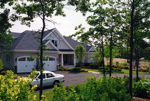 Residential building at The PineHills in Plymouth, Massachusetts.