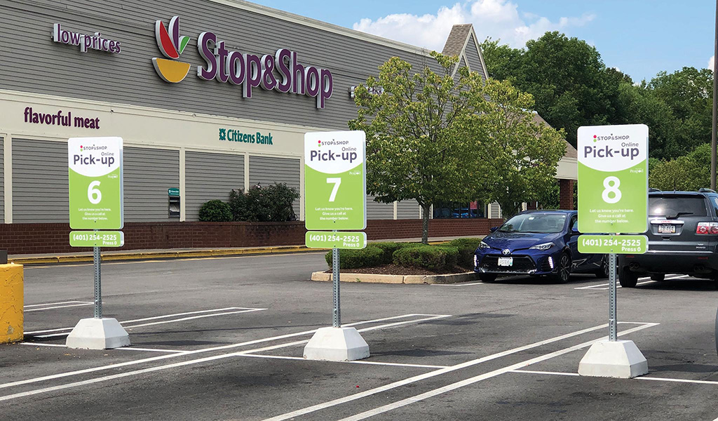 Click & Collect program at participating Stop & Shop locations.