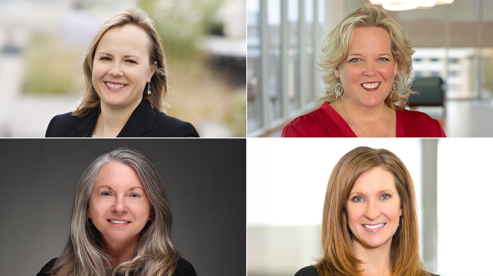 From Left to Right: Nancy Doon, M. Gayle Packer, Carolyn Groobey, Elizabeth Freeman.