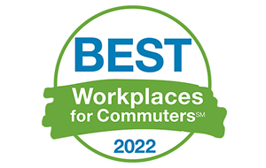 2022 Best workplaces for commuters logo