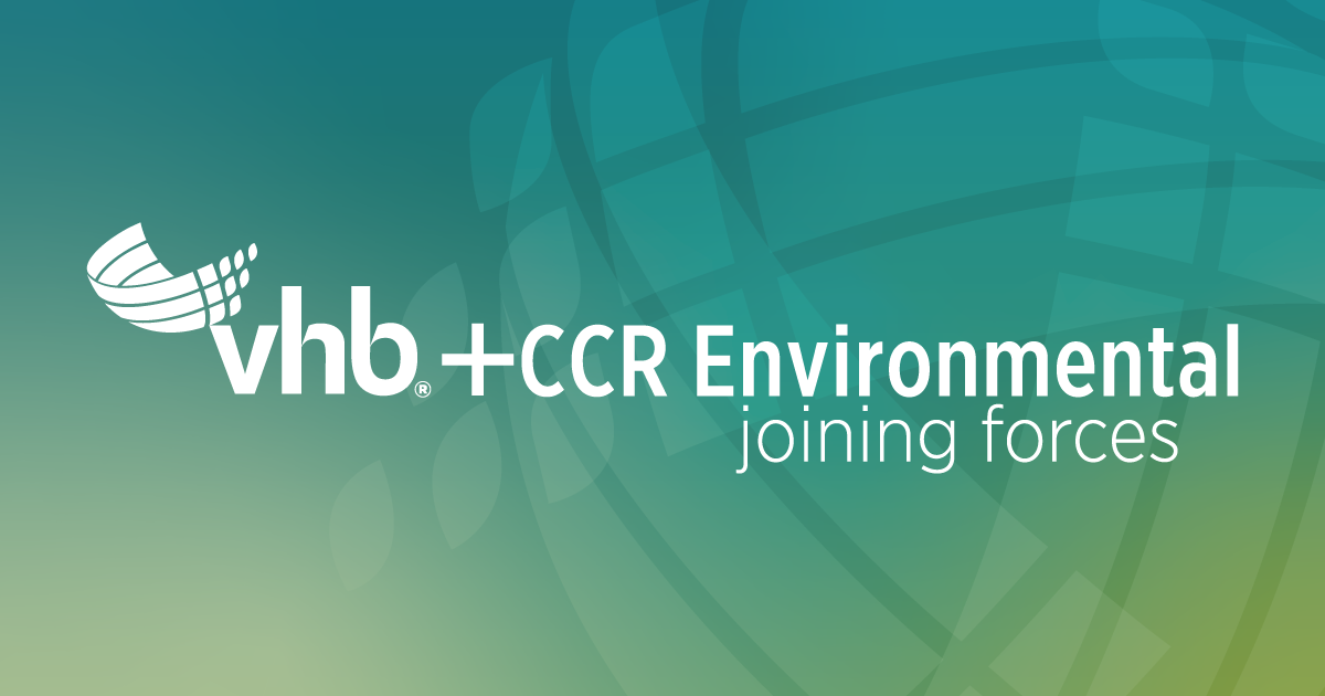 News VHB Acquires CCR Environmental VHB