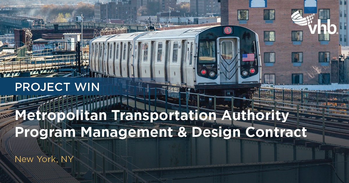 News MTA Selects VHBArcadis JV for Program Management & Design