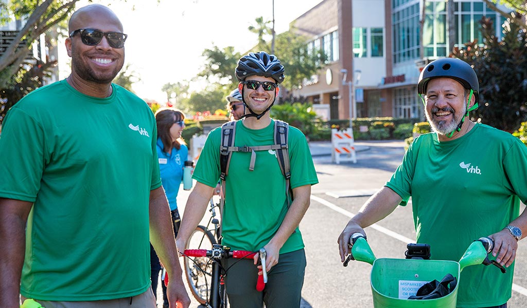 VHBers taking part in Bike Orlando event.