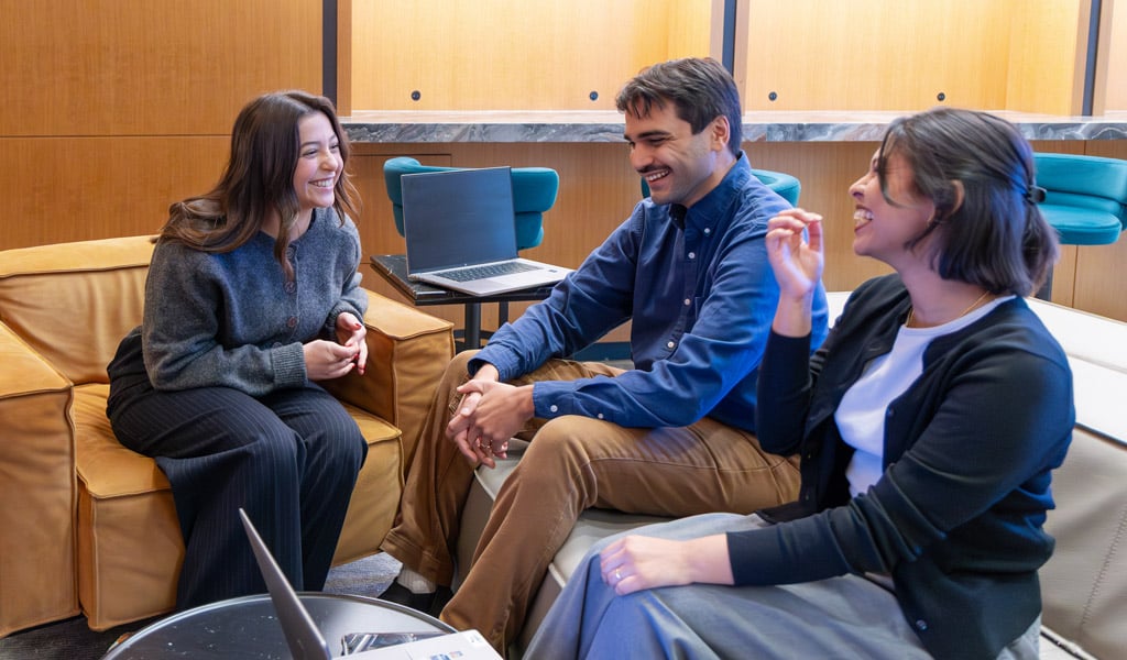 Emerging Professional Group members planning upcoming events.